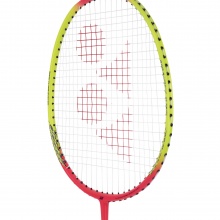 Yonex Badmintonschläger Nanoflare 100 pink/gelb - besaitet -